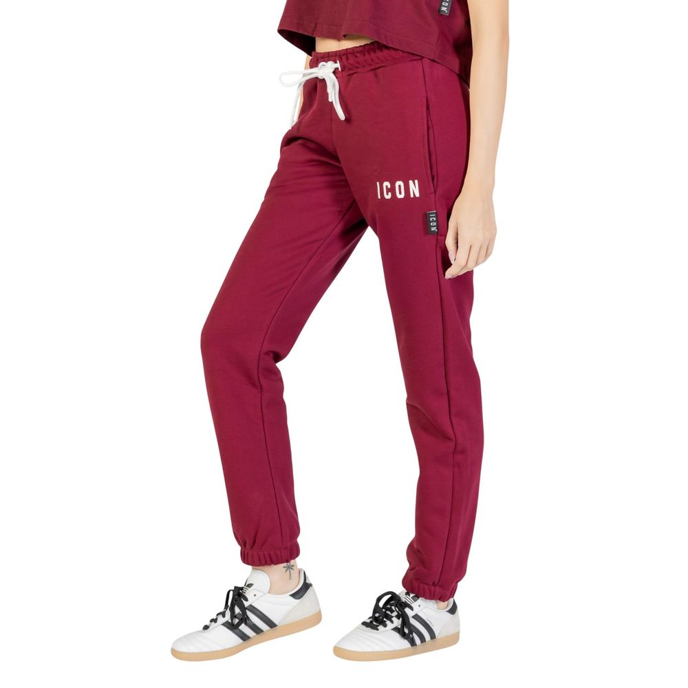 Bordeaux Cotton Joggers (Workout Pants) - ventzia