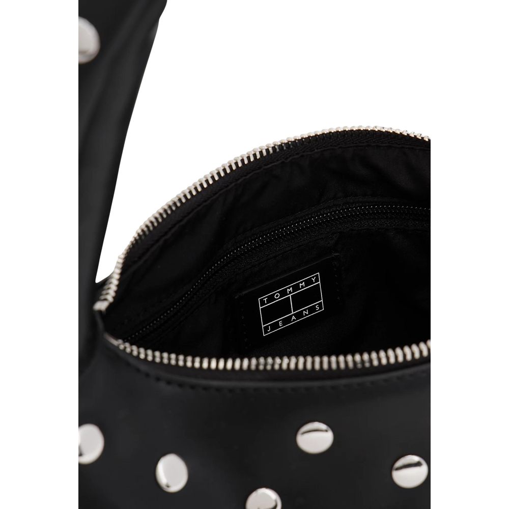 Black Polyethylene Handbag - ventzia