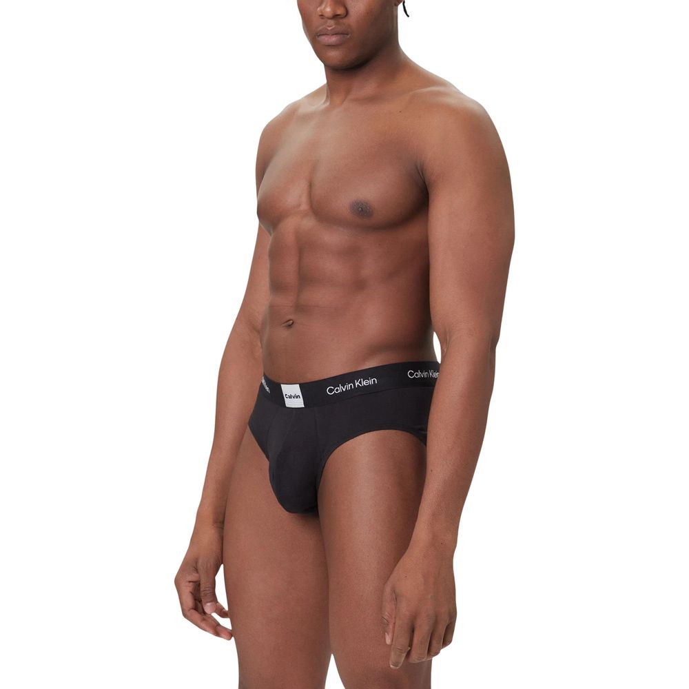Black Cotton Briefs - ventzia