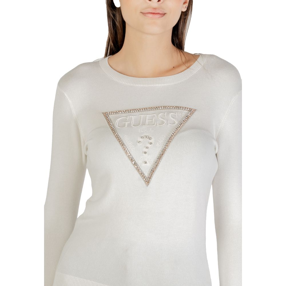 Cream Viscose Sweatshirt - ventzia