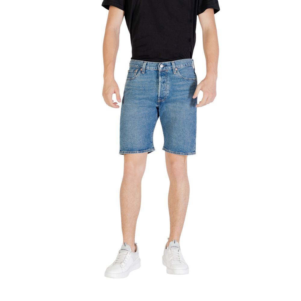Blue Denim Shorts - ventzia