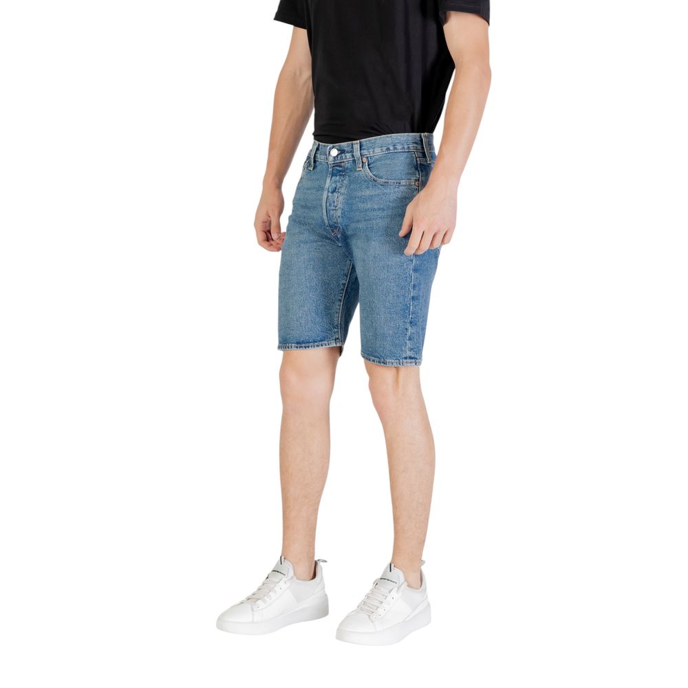 Blue Denim Shorts - ventzia