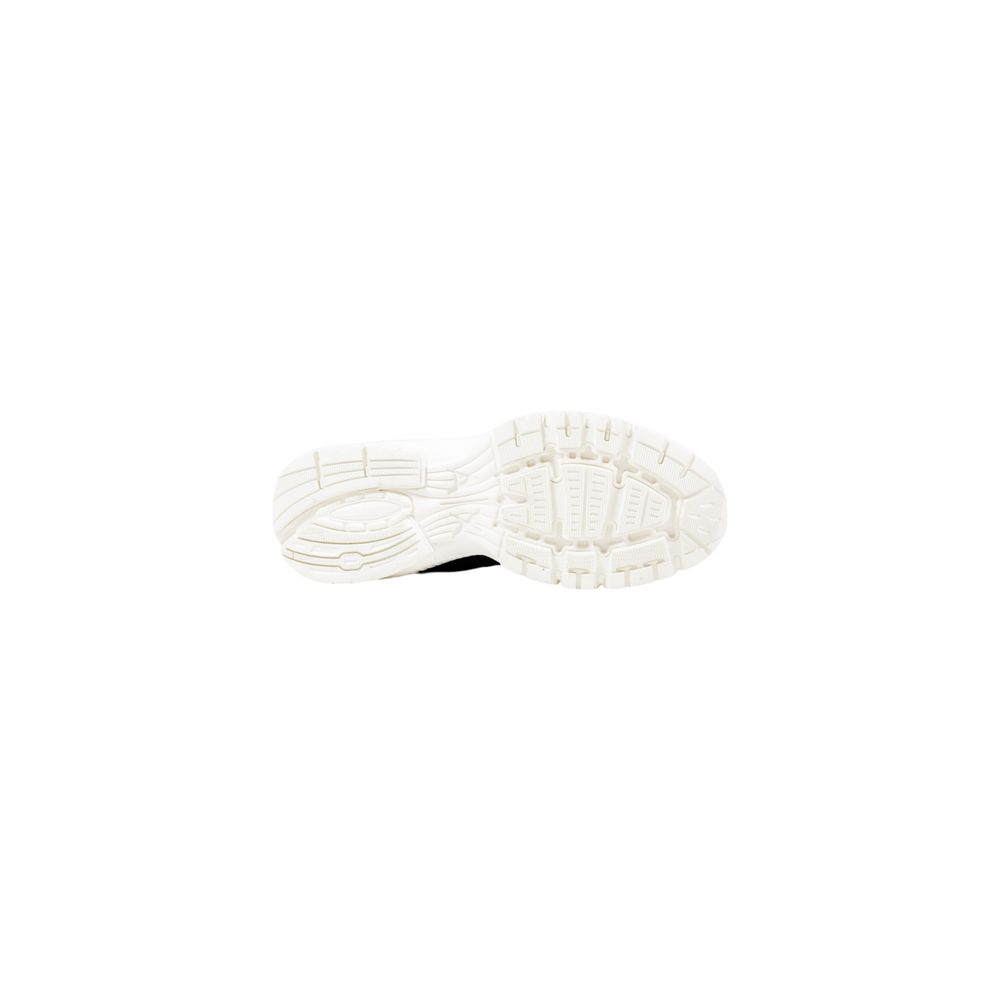 Bicolor Polyester Athletic Sneakers