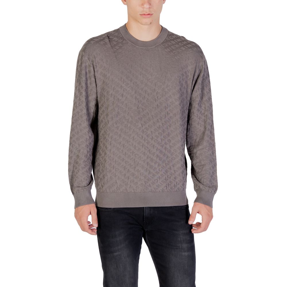 Gray Polyamide Sweatshirt - ventzia