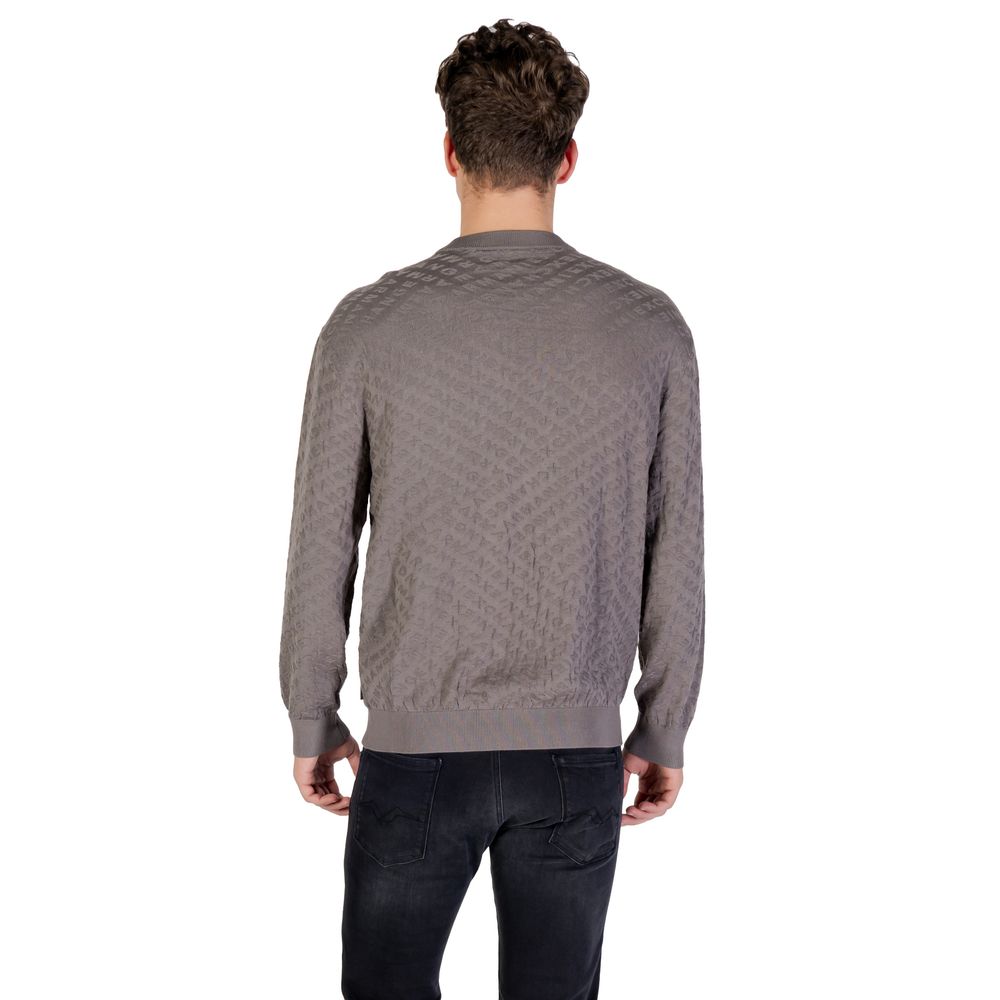 Gray Polyamide Sweatshirt - ventzia