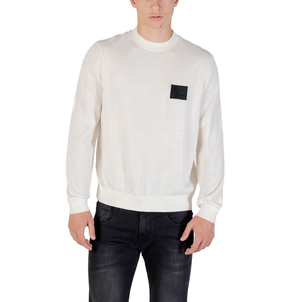 White Marabou Sweatshirt - ventzia