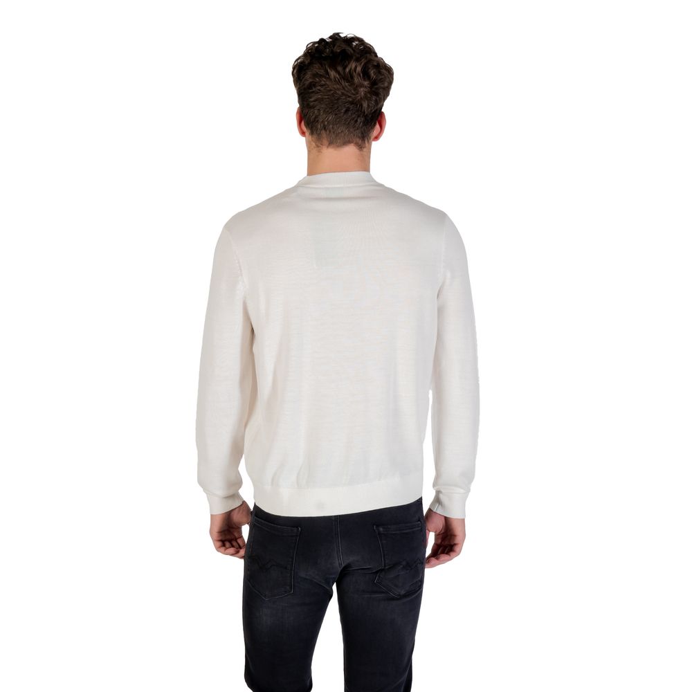 White Marabou Sweatshirt - ventzia
