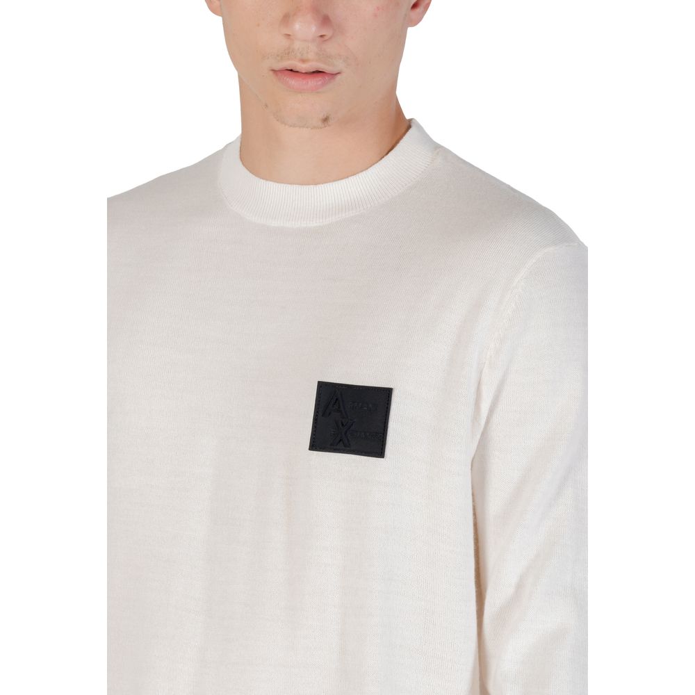 White Marabou Sweatshirt - ventzia