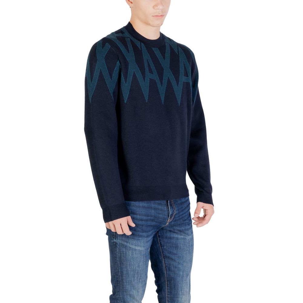 Black Marabou Sweatshirt - ventzia
