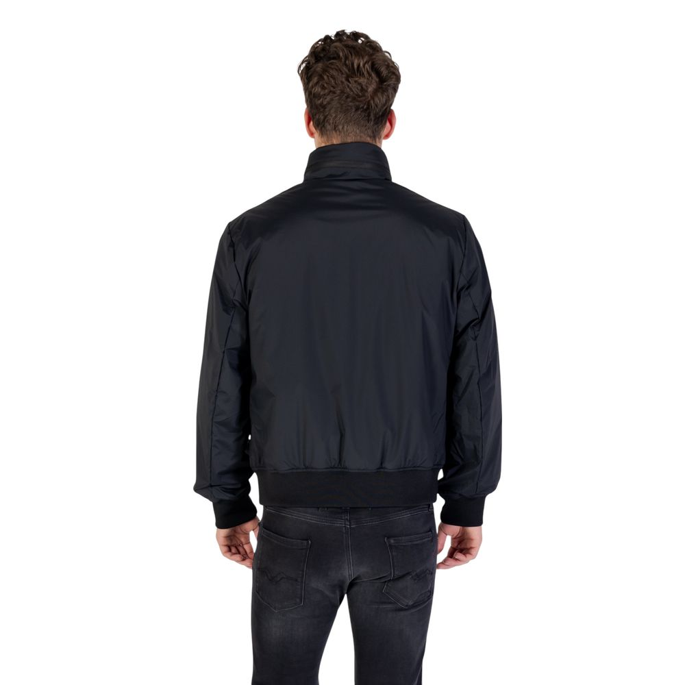 Black Polyamide Bomber - ventzia
