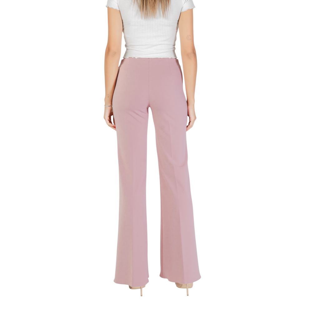 Multicolor Polyester Casual Pants - ventzia