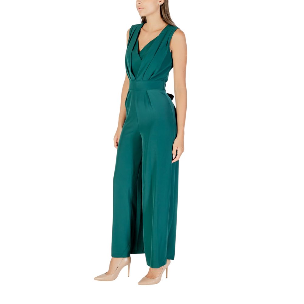 Bicolor Polyester Jumpsuit - ventzia