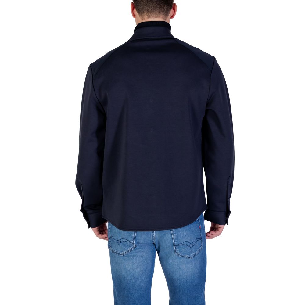 Blue Cotton Shirt - ventzia