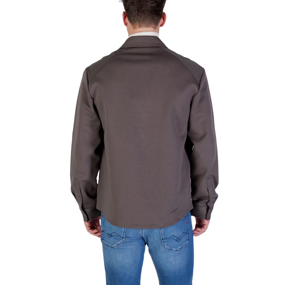 Green Denim Shirt - ventzia