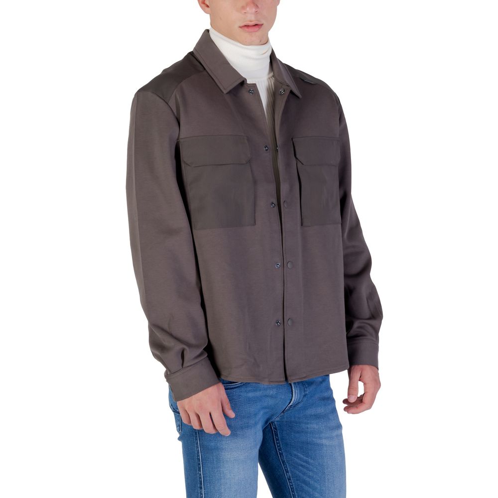 Green Denim Shirt - ventzia