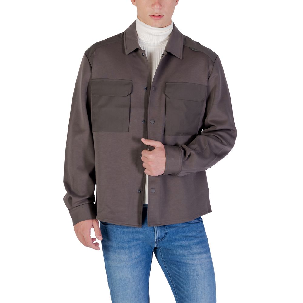 Green Denim Shirt - ventzia