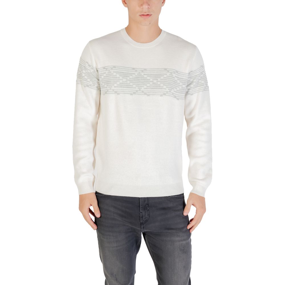 Beige Polyester Sweatshirt - ventzia