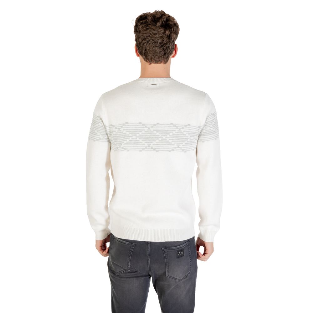 Beige Polyester Sweatshirt - ventzia