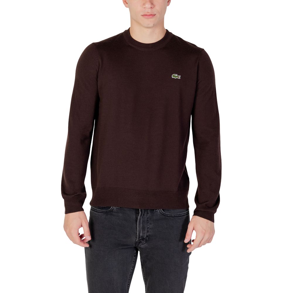 Brown Wool Sweatshirt - ventzia