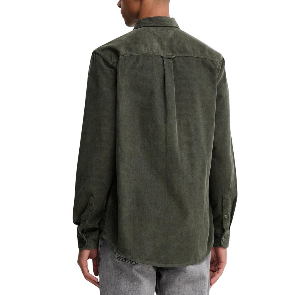 Bicolor Denim Shirt - ventzia