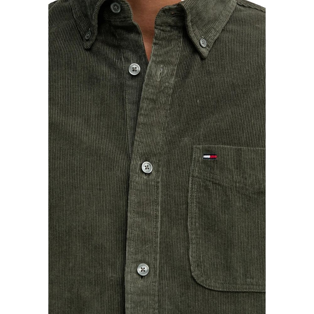 Bicolor Denim Shirt - ventzia