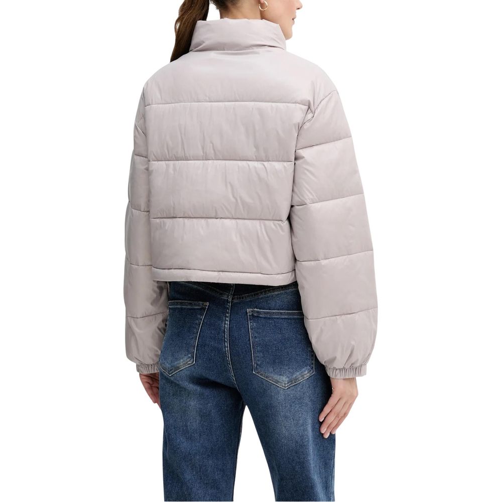 Purple Polyamide Jackets And Coat - ventzia