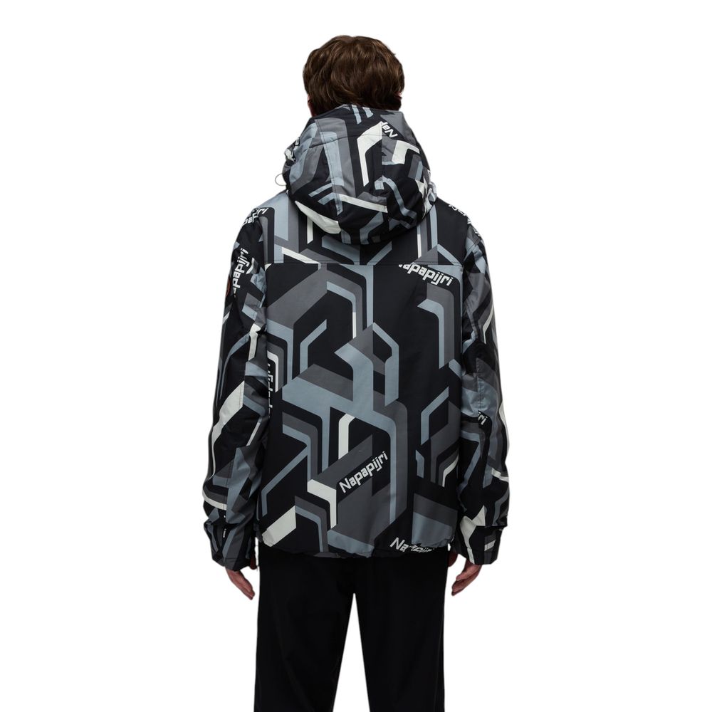 Bicolor Recycled Polyester Shell Jacket - ventzia