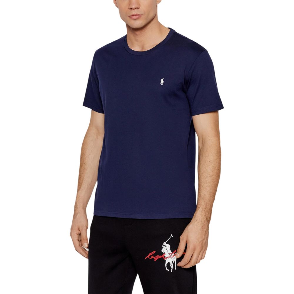 Blue Cotton T-Shirt - ventzia