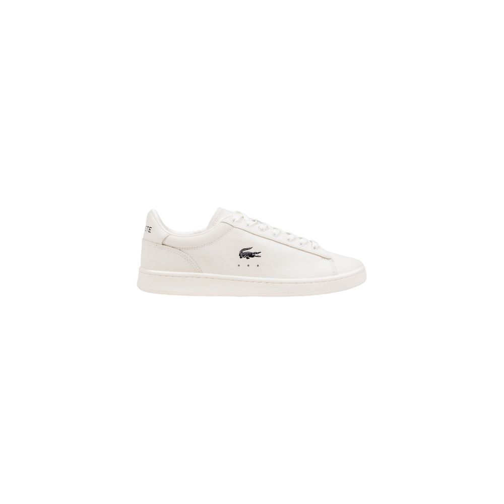 White Leather Low Top Sneakers - ventzia