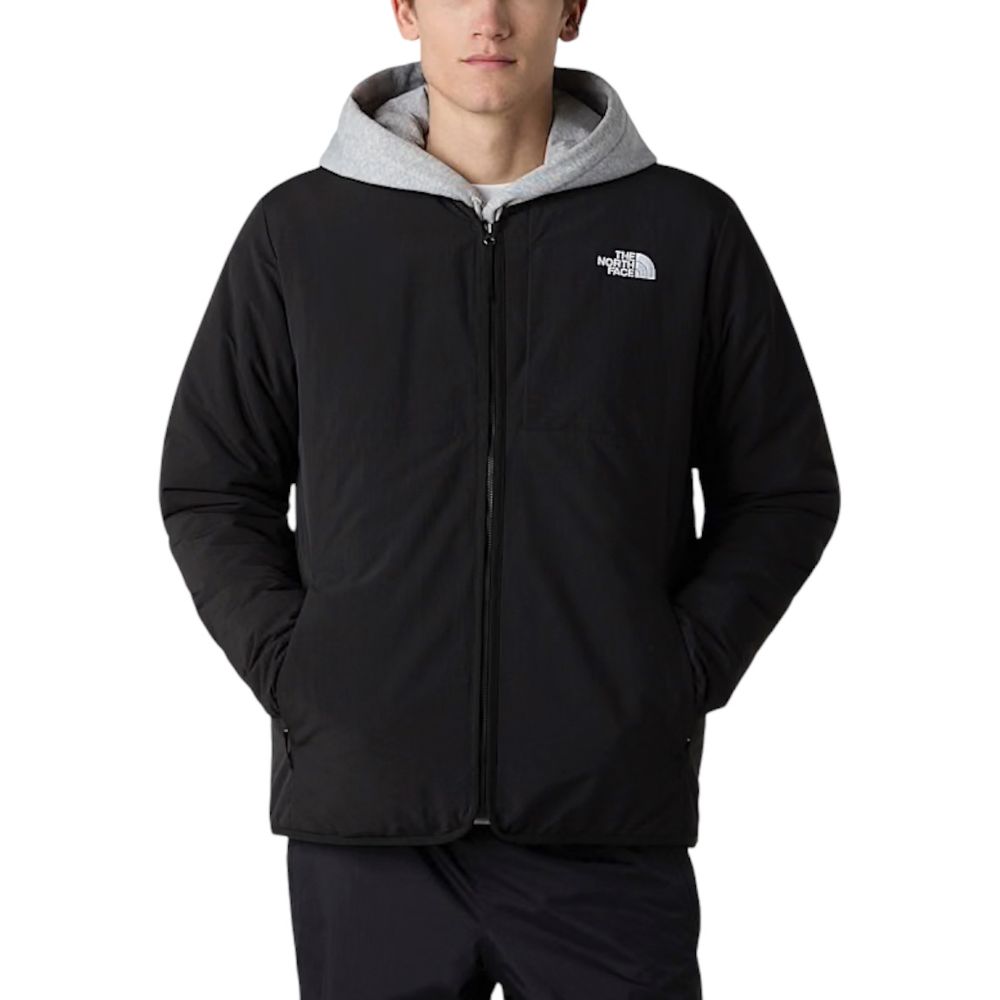 Black Nylon Coat - ventzia