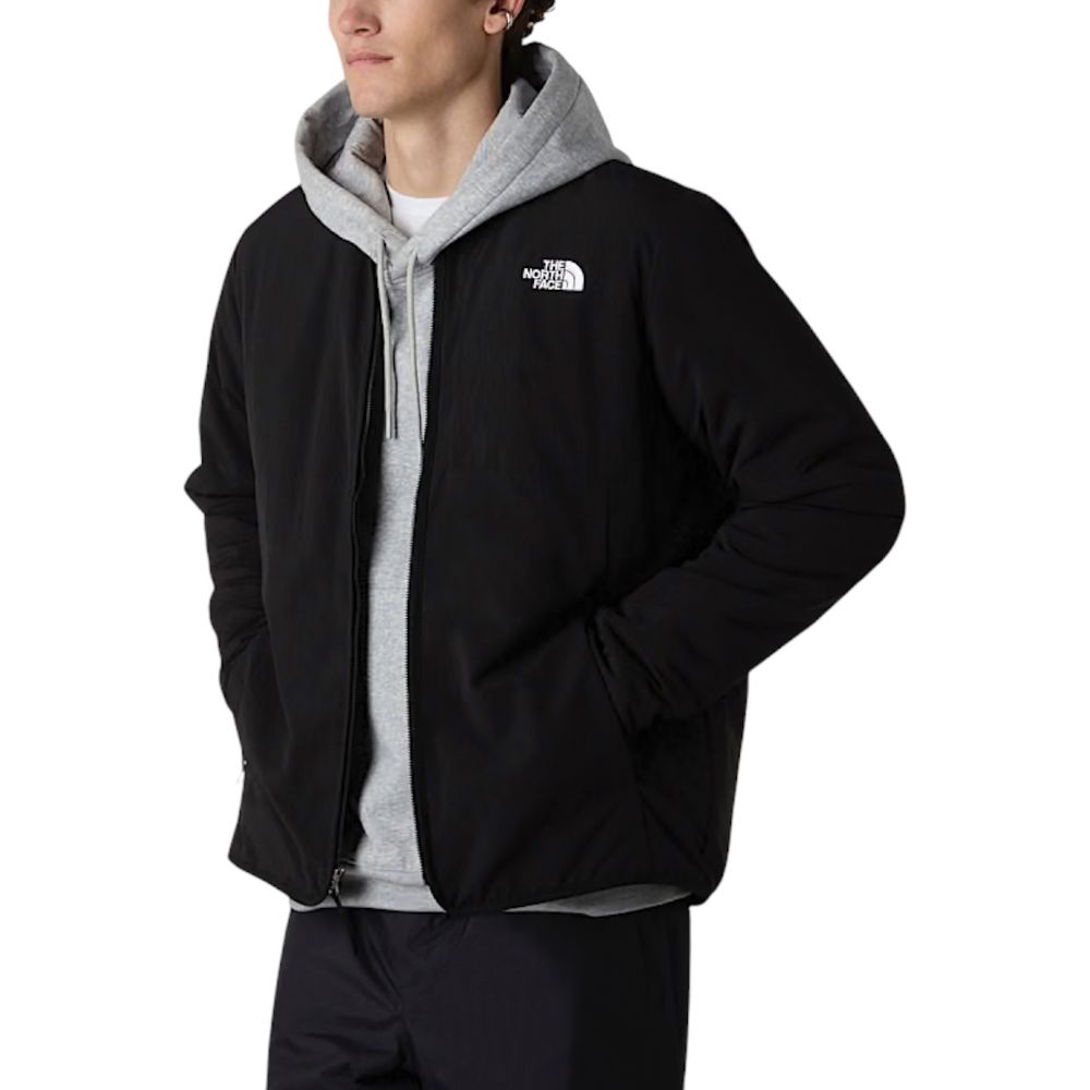 Black Nylon Coat - ventzia