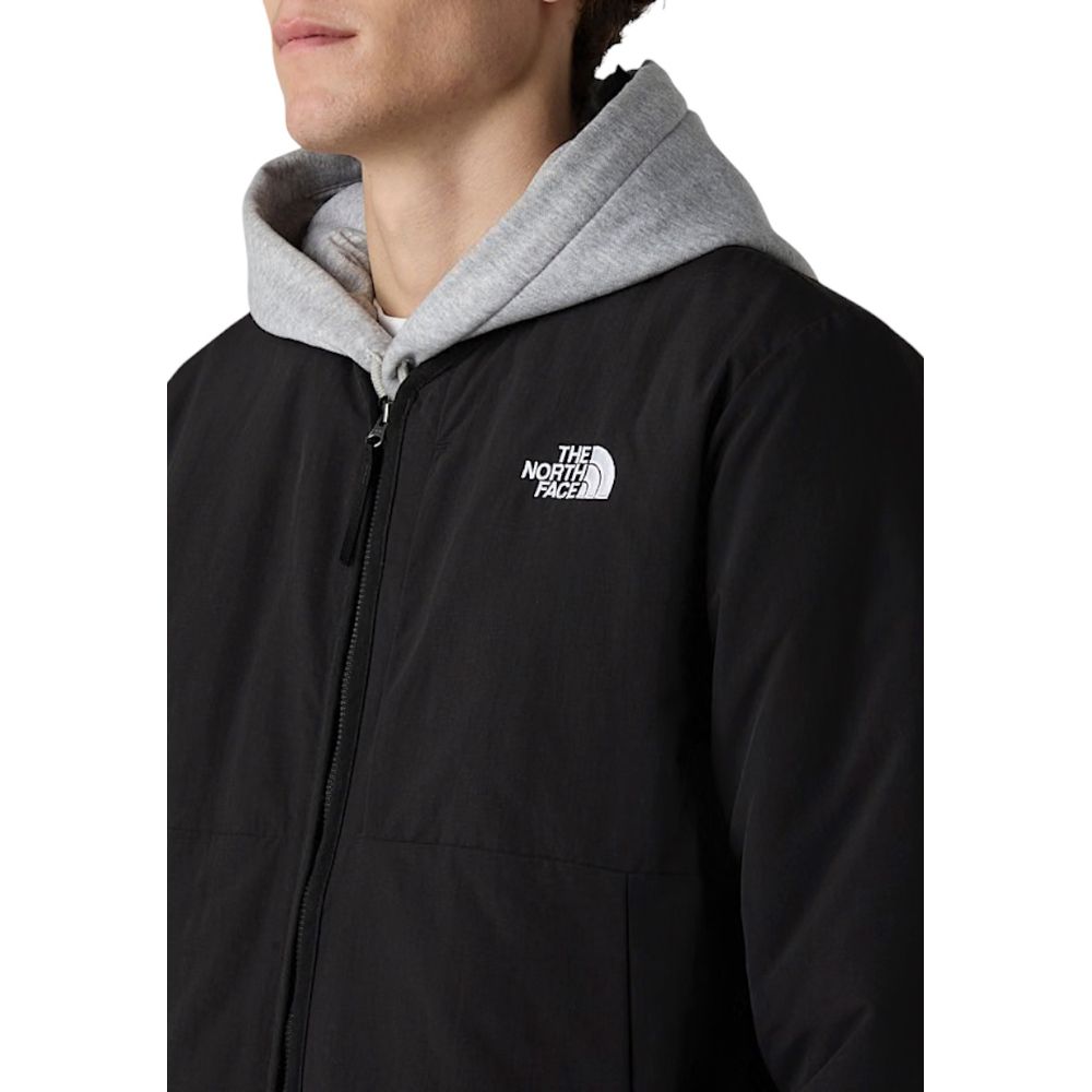 Black Nylon Coat - ventzia