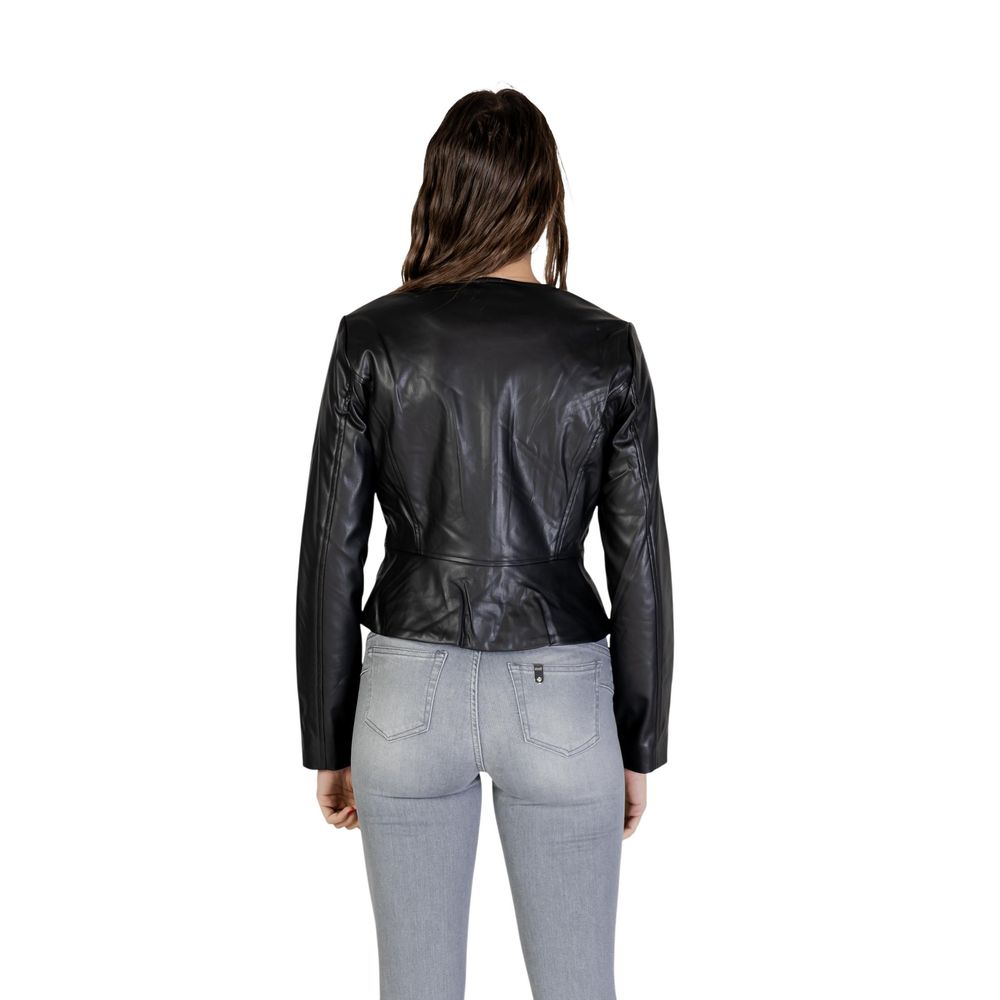 Black Leather Jacket - ventzia