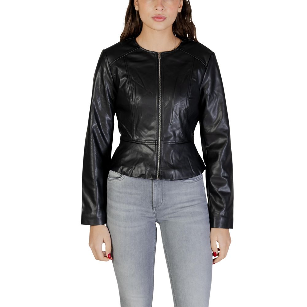 Black Leather Jacket - ventzia