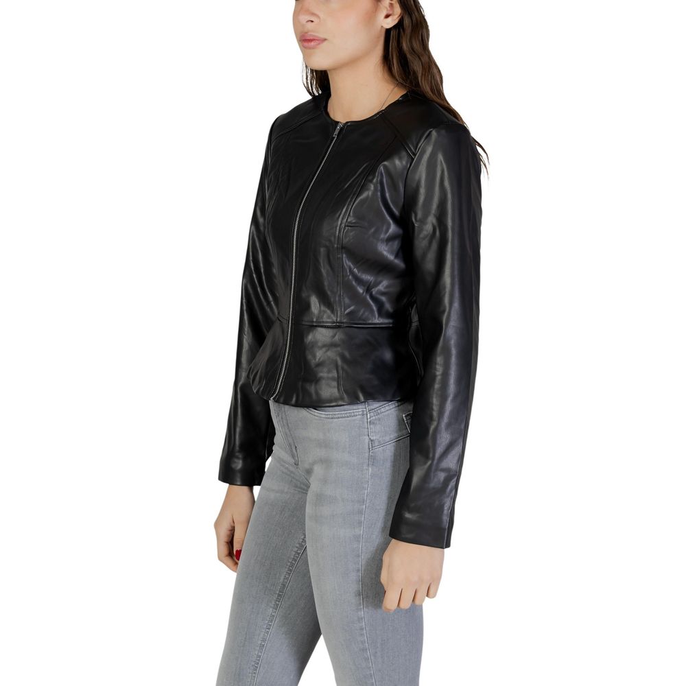 Black Leather Jacket - ventzia