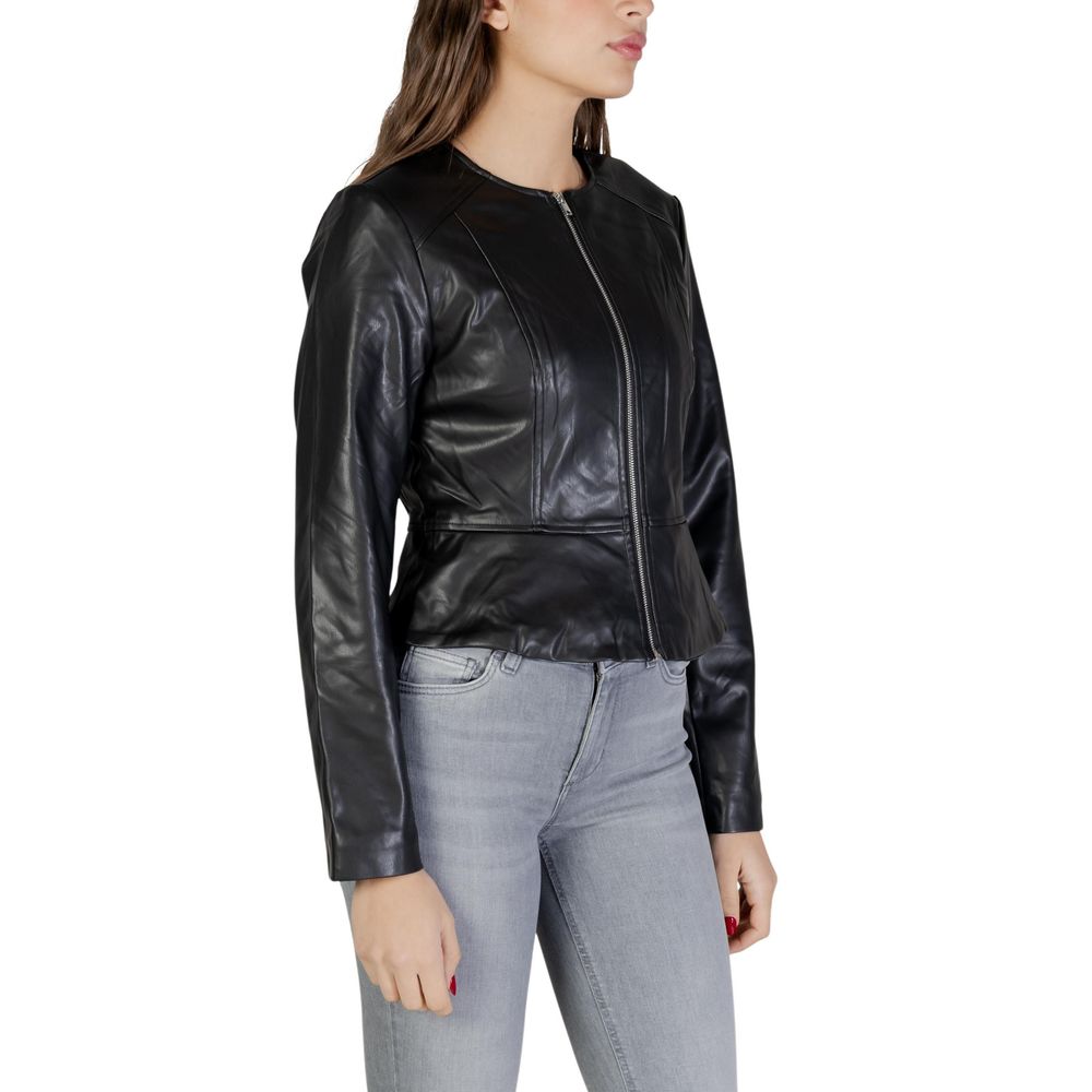 Black Leather Jacket - ventzia