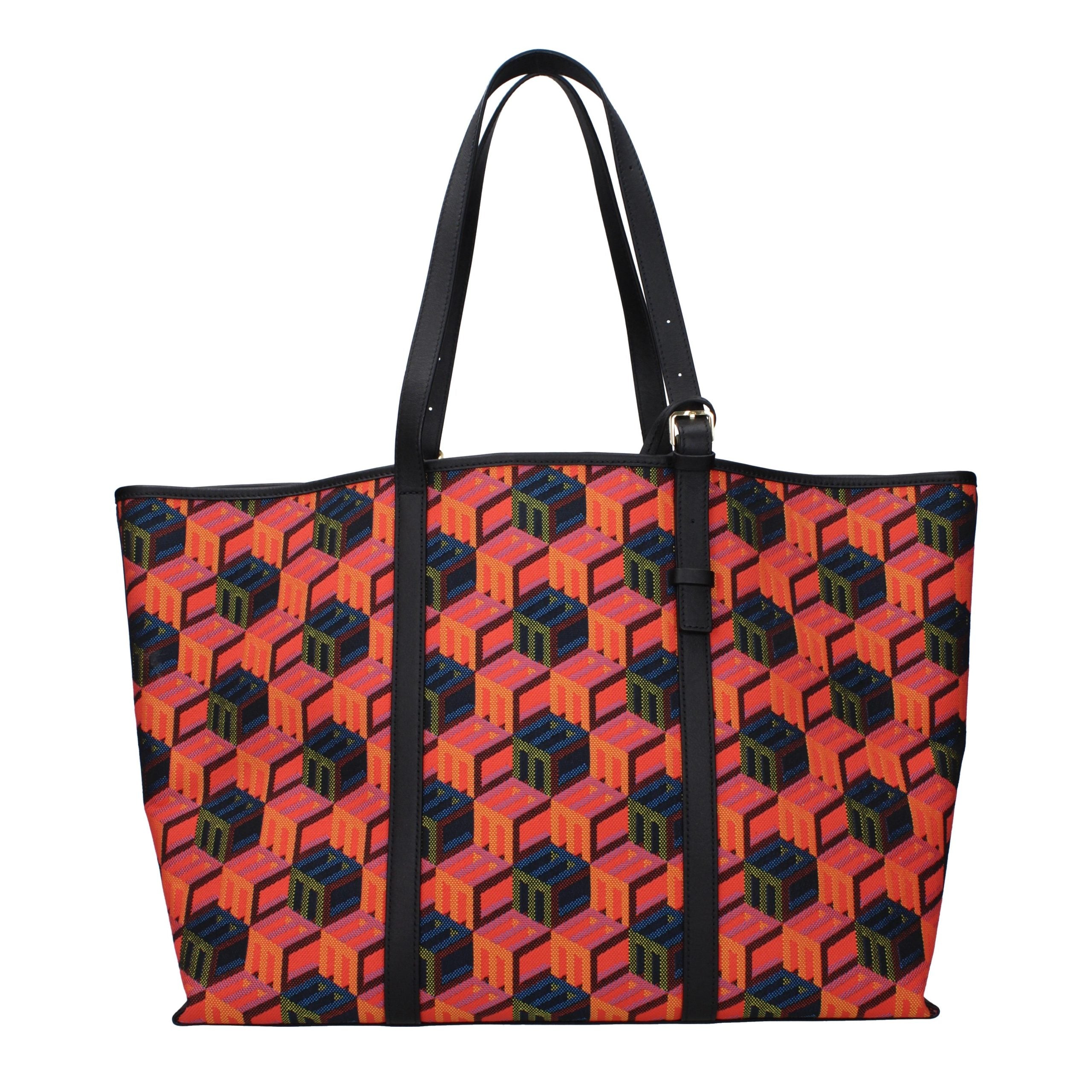 Multicolor Fabric Shoulder Bag - ventzia