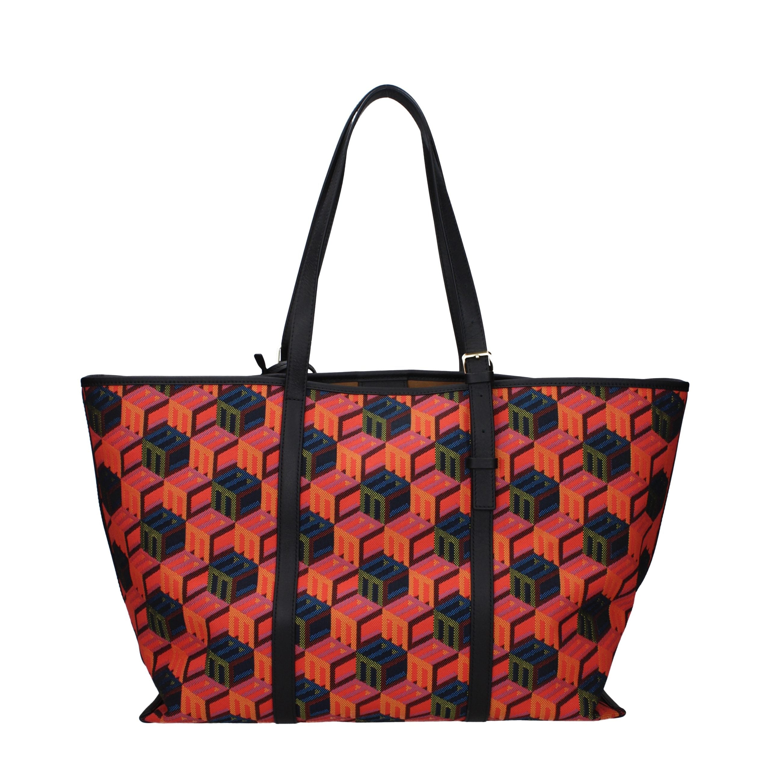 Multicolor Fabric Shoulder Bag - ventzia