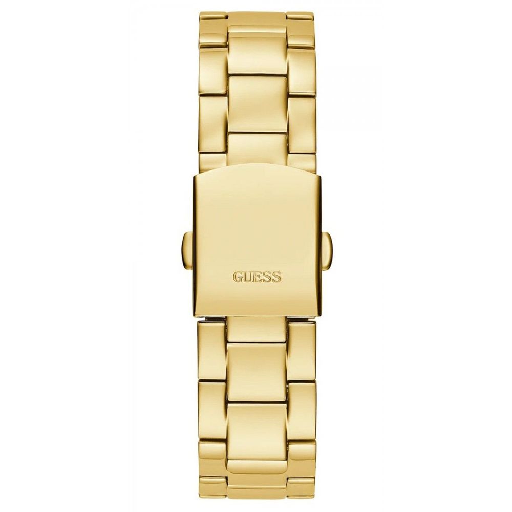 Gold Stainless Steel Dress Watch - ventzia