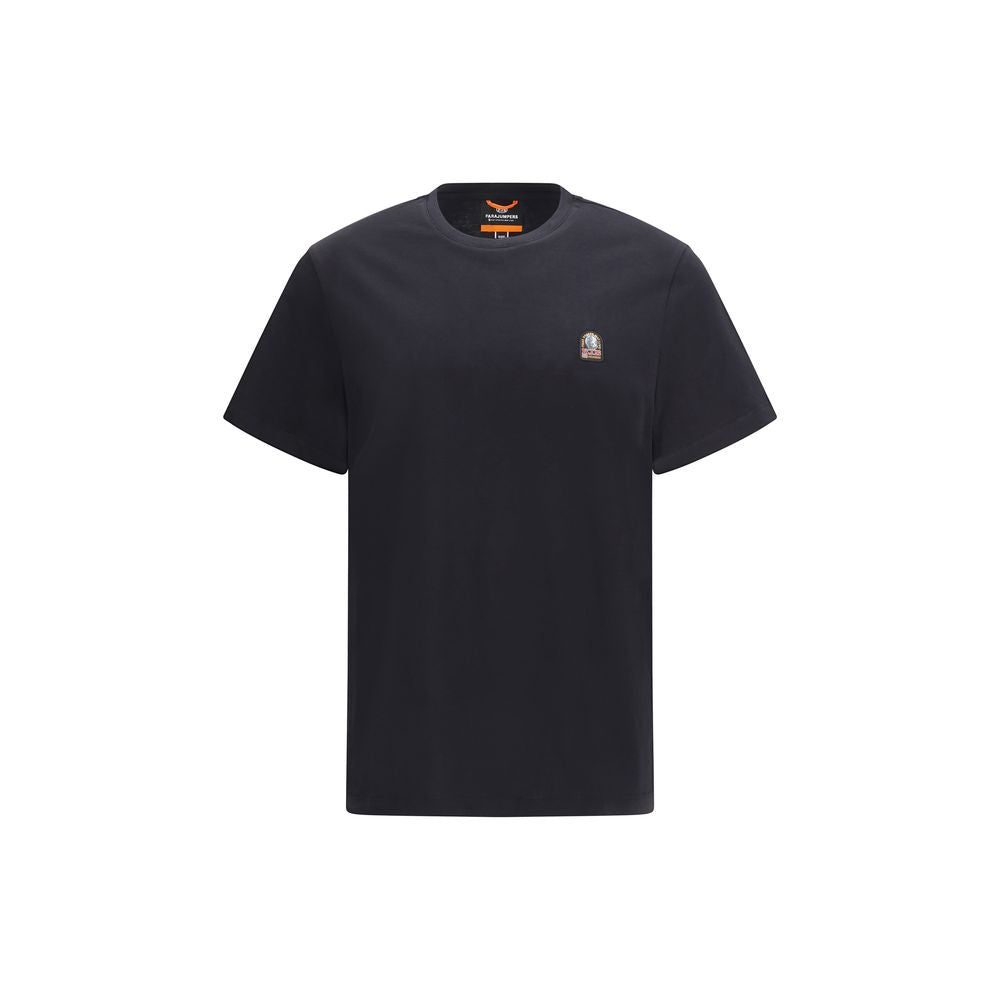 Black Cotton T-Shirt - ventzia