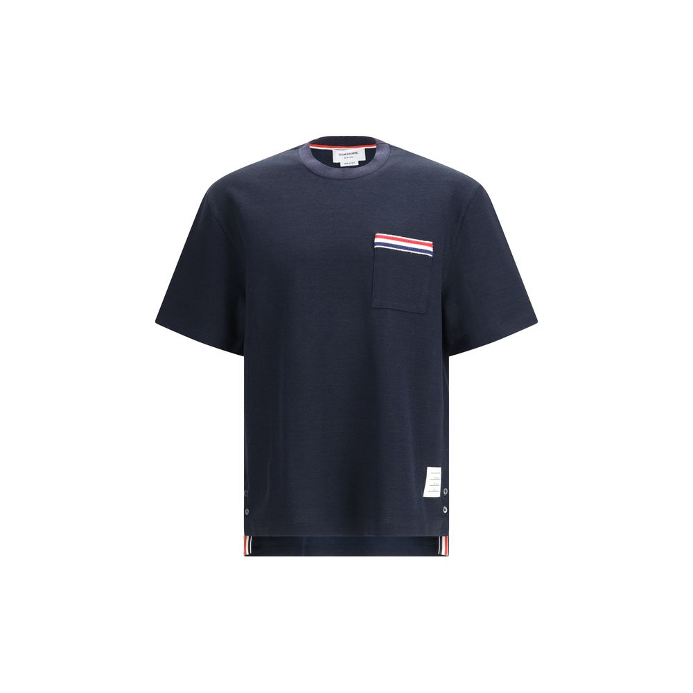 Blue Cotton T-Shirt - ventzia
