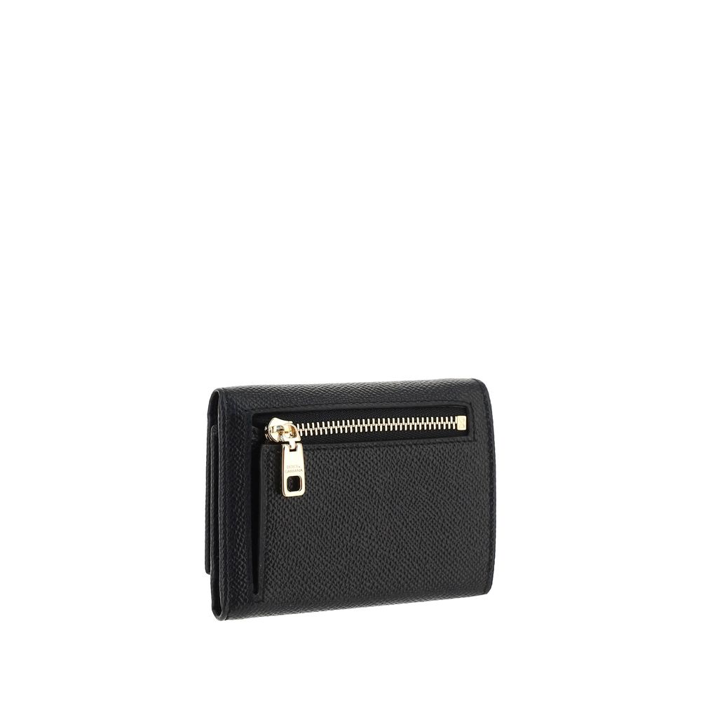 Black Calf Leather Bos Taurus Wallet - ventzia
