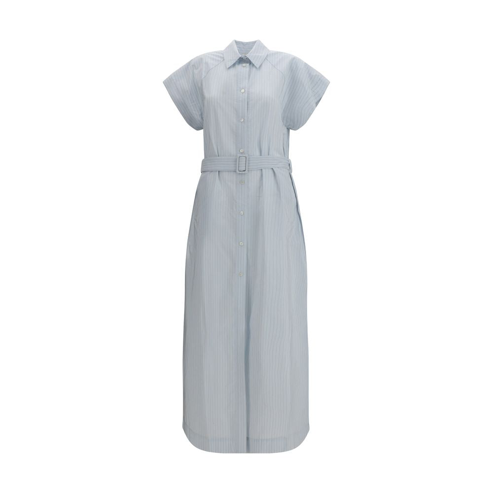 Blue Copper Long Dress - ventzia