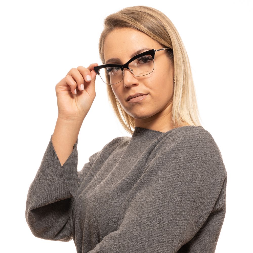 Black Metal & Plastic Glasses (Frames) - ventzia