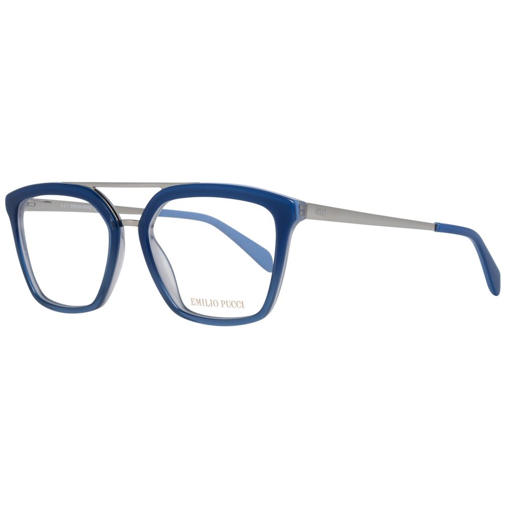 Blue Metal & Plastic Glasses (Frames) - ventzia