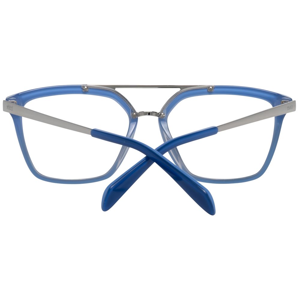 Blue Metal & Plastic Glasses (Frames) - ventzia