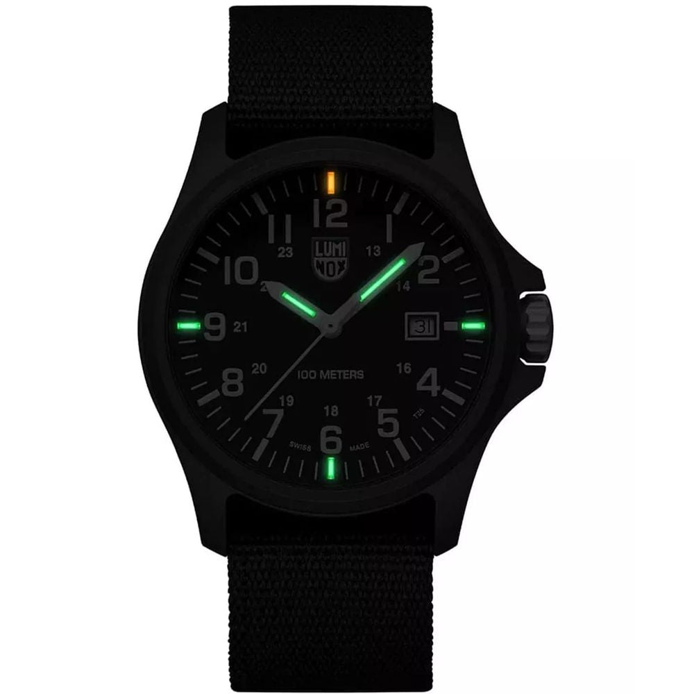 Black Nylon Sport Watch - ventzia