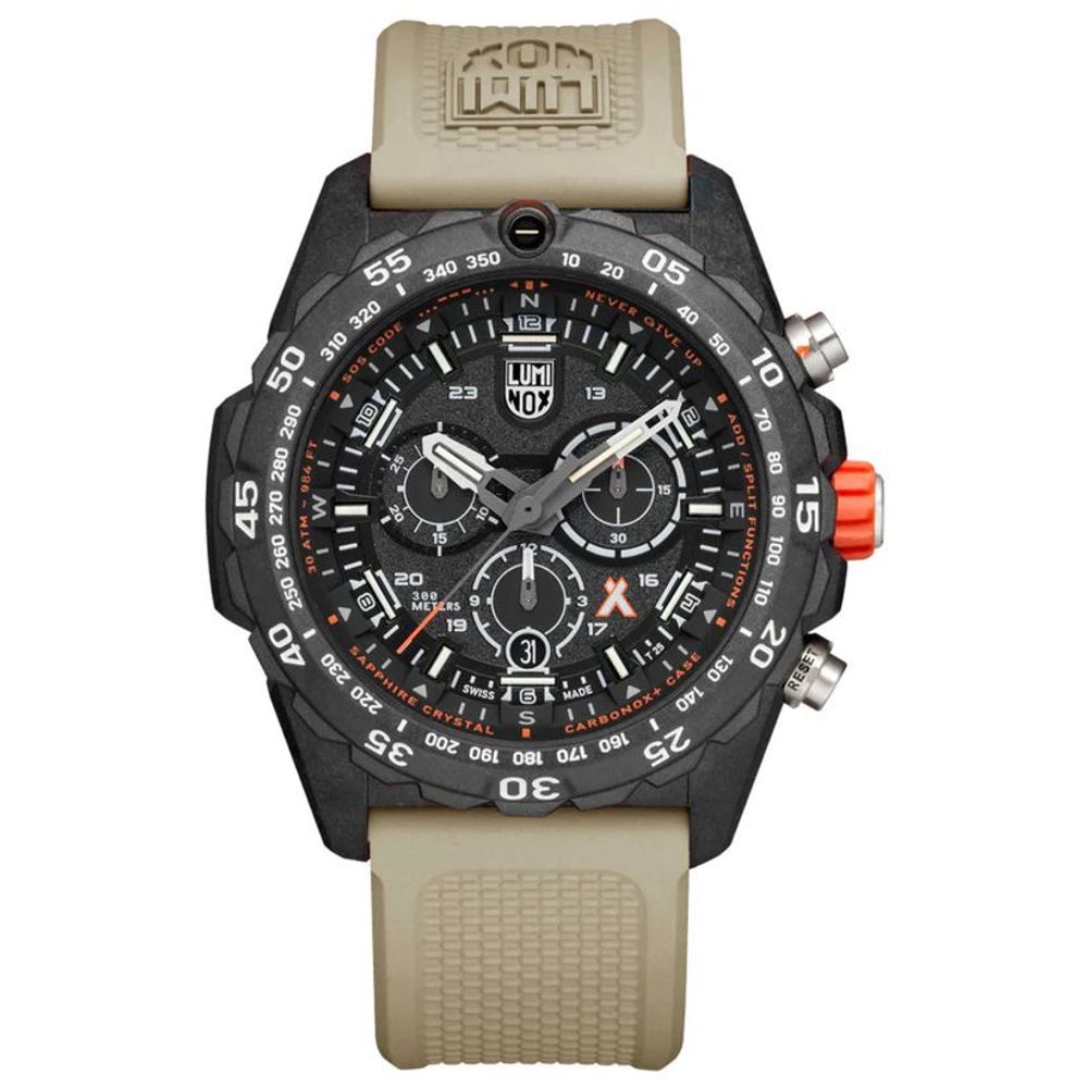 Beige Resin Sport Watch - ventzia