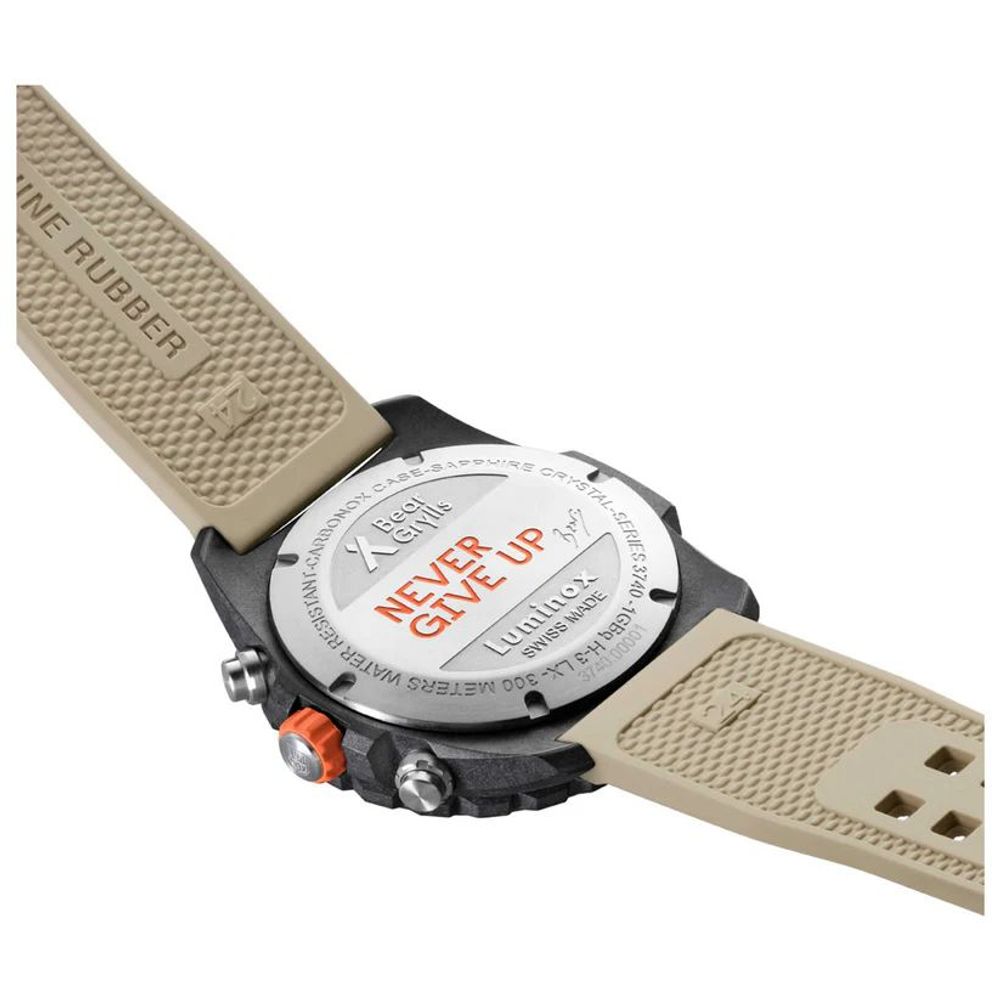 Beige Resin Sport Watch - ventzia