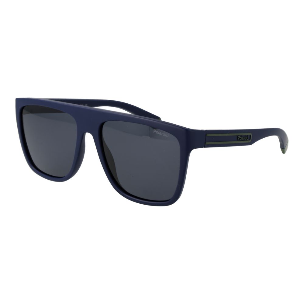 Blue Polycarbonate Sunglasses - ventzia